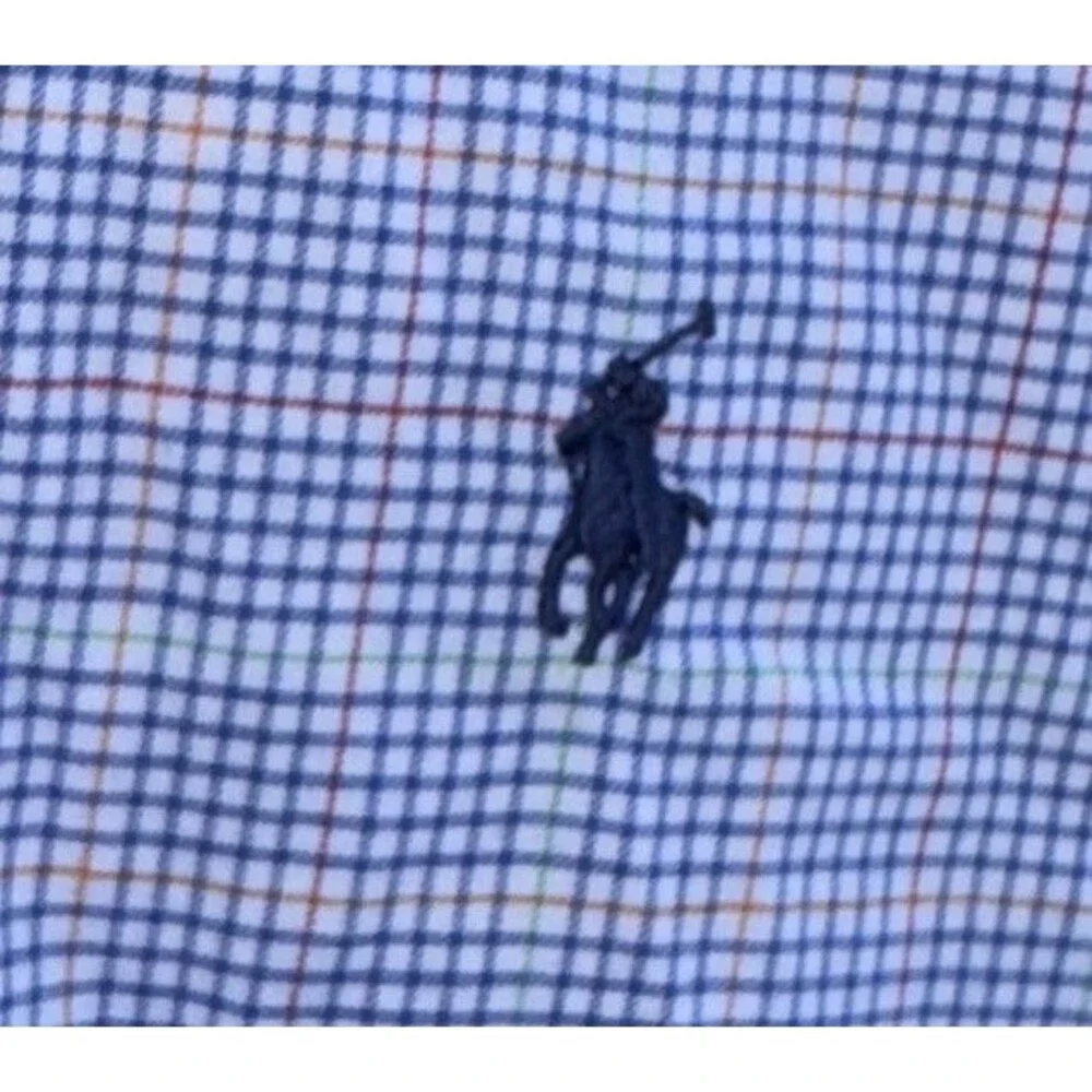 Chic POLO‎ RALPH LAUREN Mens Sz XL Multicolor Plaid Shirt 2018 Small Pony